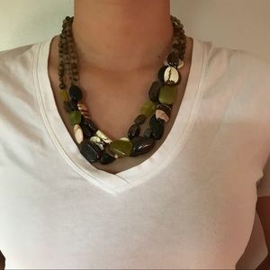 Beaded necklace from J.Jill in excellent condition